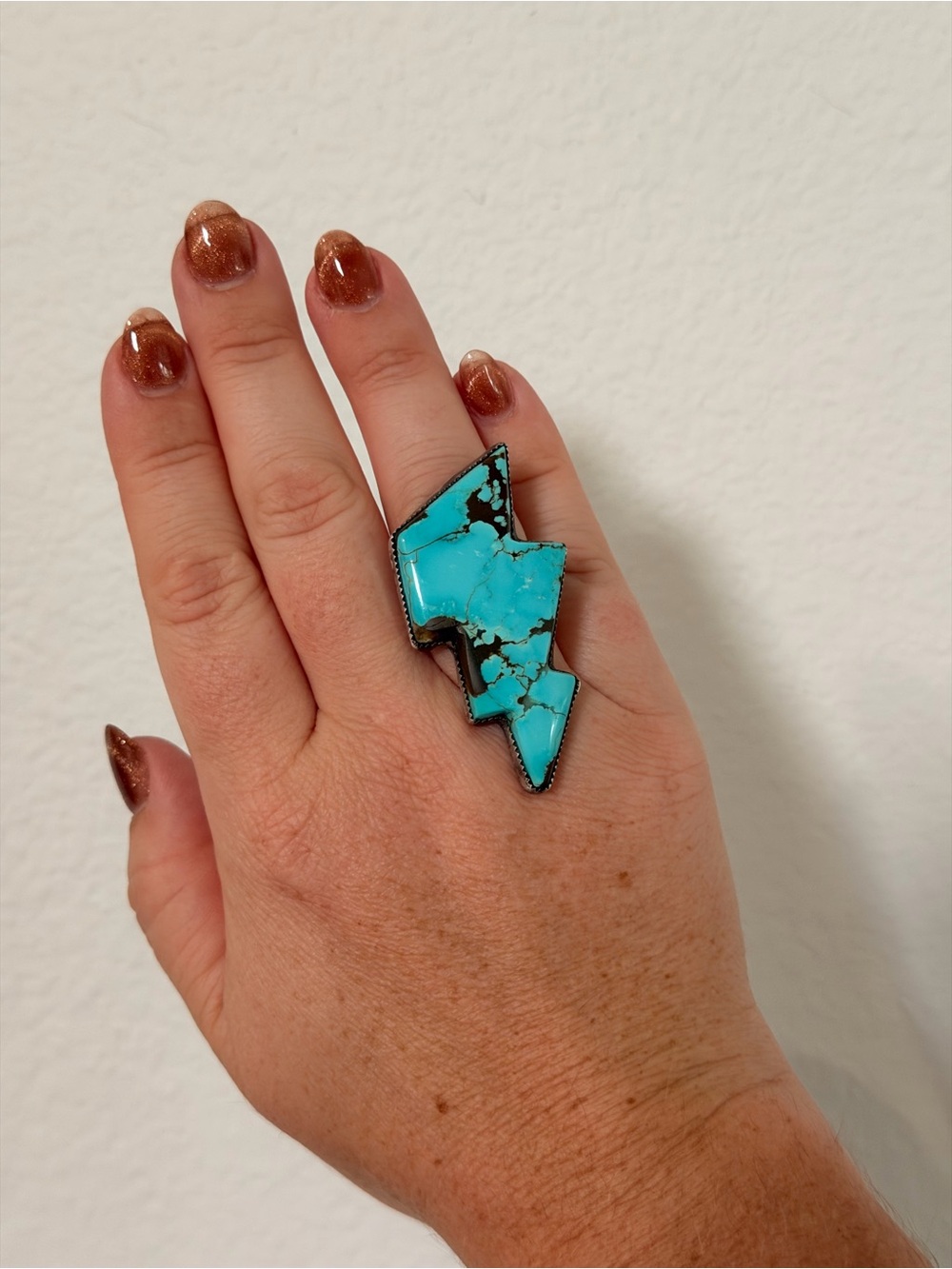 Hannah Maed Levy Lightning bolt ring ⚡️